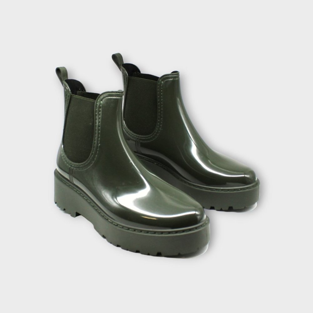 Green Madden Girl Chelsea Boots